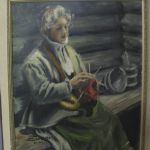 604 6317 OIL PAINTING (F)